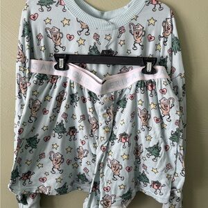 American Eagle Outfitters Holiday Pajama Set